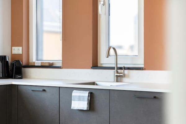 Foto van Modern toevluchtsoord vlakbij het strand - Vakantiehuis in Nieuwvliet - Kitchen