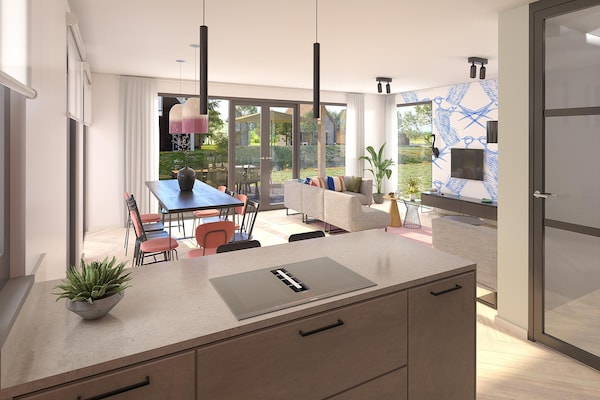 Foto van Vakantiehuis bij Noordzeestrand - Vakantiehuis in Nieuwvliet - Kitchen