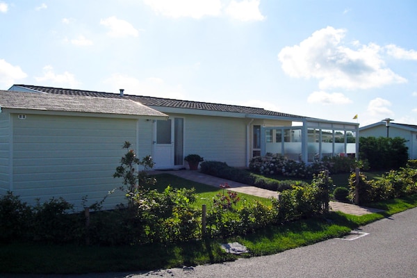 Foto van Mooi chalet met strand op 600 m. - Vakantiehuis in Breskens - ExteriorSummer