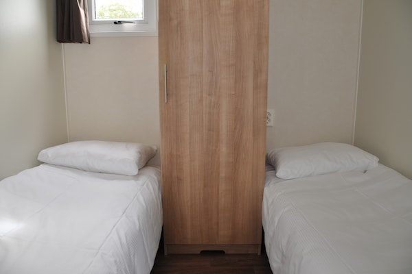 Foto van Chalet in Parc de Kievit met tuin - Vakantiehuis in Baarle-Nassau - BedRoom