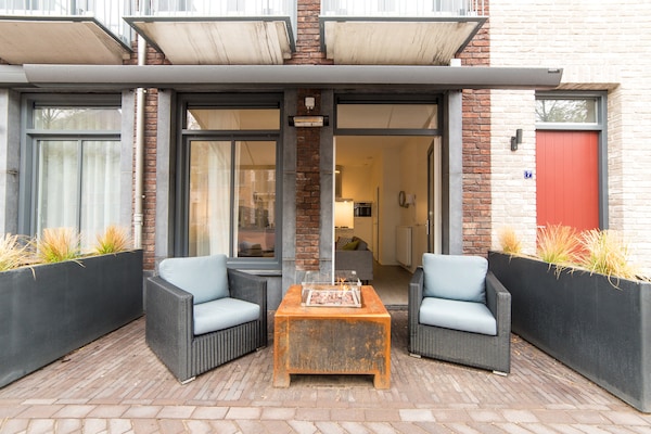 Foto van Moderne retraite in Maastricht - Vakantiehuis in Maastricht - TerraceBalcony