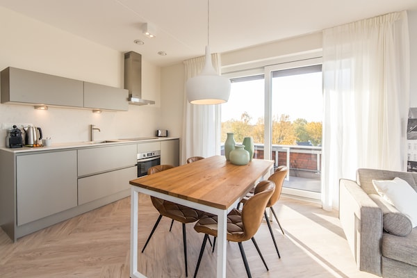 Foto van Stijlvol appartement in luxe hotel - Vakantiehuis in Maastricht - Kitchen