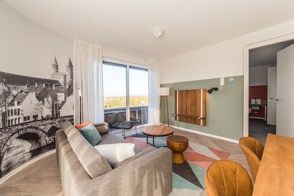 Foto van Stijlvol appartement in luxe hotel - Vakantiehuis in Maastricht - LivingRoom