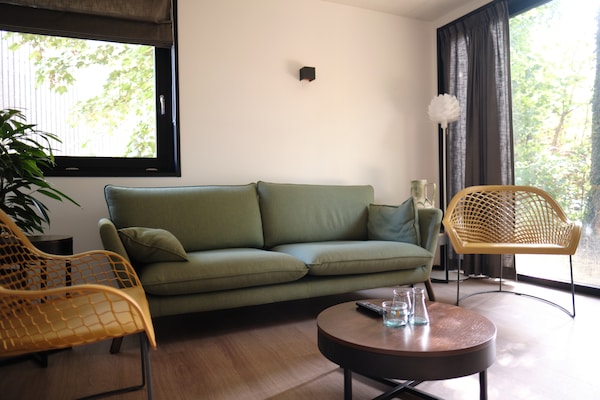 Foto van Luxe lodge met dakterras in Gulpen - Vakantiehuis in Gulpen - LivingRoom