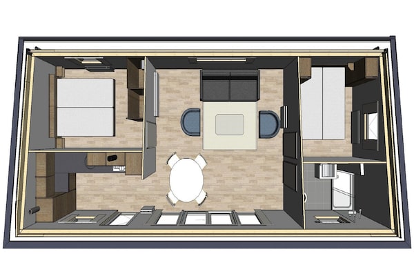 Foto van Gezellig chalet met tuin - Vakantiehuis in Rijssen - Facilities