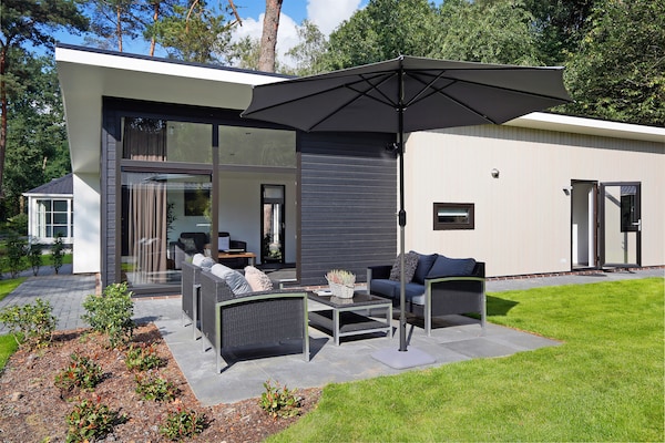 Foto van Chique boslodge met sauna - Vakantiehuis in Markelo - TerraceBalcony