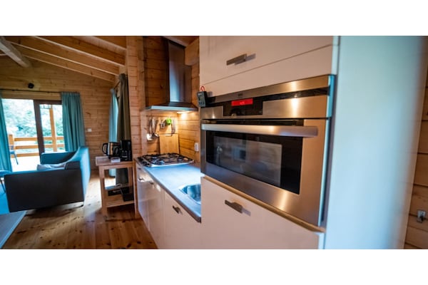 Foto van Lodge in Markelo met Sauna en Zwembad - Vakantiehuis in Markelo - Kitchen
