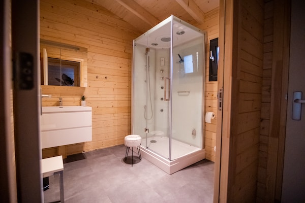 Foto van Vakantiehuis in Markelo bij bos en zwembad - Vakantiehuis in Markelo - BathRoom