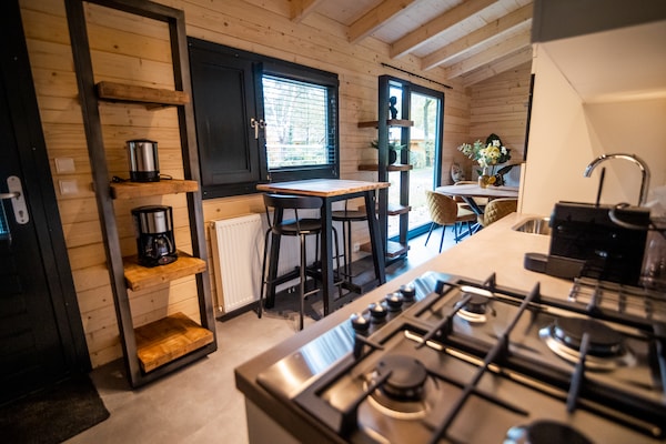 Foto van Vakantiehuis in Markelo bij bos en zwembad - Vakantiehuis in Markelo - Kitchen