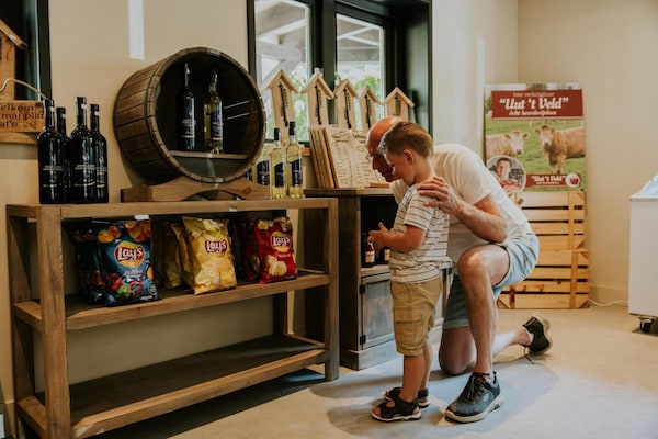Foto van Luxe Familietent met Speelruimte - Vakantiehuis in Balkbrug - ParkFacilities