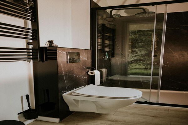 Foto van Gezellig vakantiehuis aan de visvijver - Vakantiehuis in Balkbrug - BathRoom