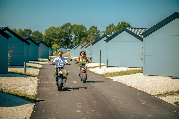 Foto van Modern chalet met afwasmachine, op5 km van Kampen - Vakantiehuis in Kampen - ParkFacilities