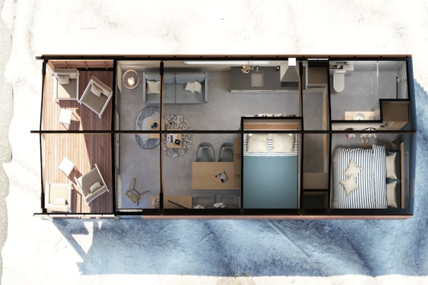 Foto van Ameland Lodge met Veranda - Vakantiehuis in Hollum - Facilities
