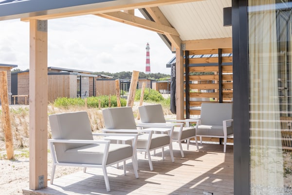 Foto van Ameland Lodge met Veranda - Vakantiehuis in Hollum - TerraceBalcony