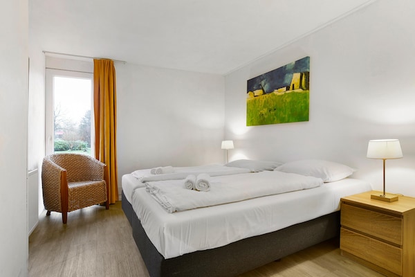 Foto van Charmante Parkwoning in Drenthe - Vakantiehuis in Midlaren - BedRoom