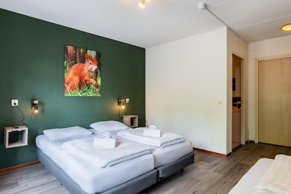 Foto van Grote huisdiervriendelijke lodge - Vakantiehuis in Gasselternijveen - BedRoom