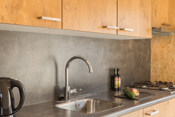 Foto van Wellnessverblijf met sauna - Vakantiehuis in Borger - Kitchen