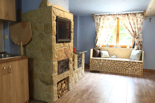 Foto van Gezellig appartement in Łapsze Niżne met sauna - Vakantiehuis in Łapsze Niżne - LivingRoom