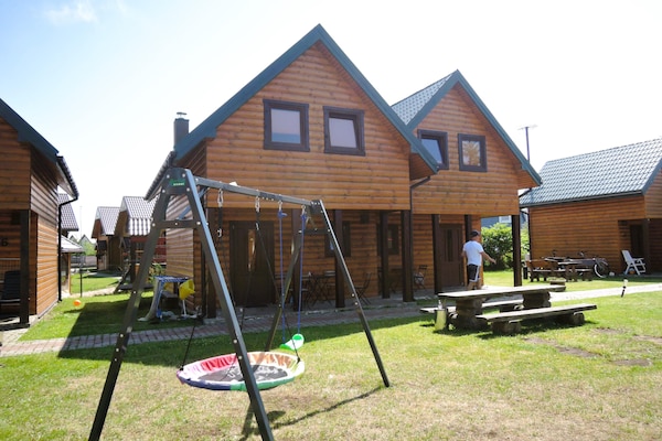Foto van Rijtjeshuis in Rewal bij Zandstrand - Vakantiehuis in Rewal - ExteriorSummer