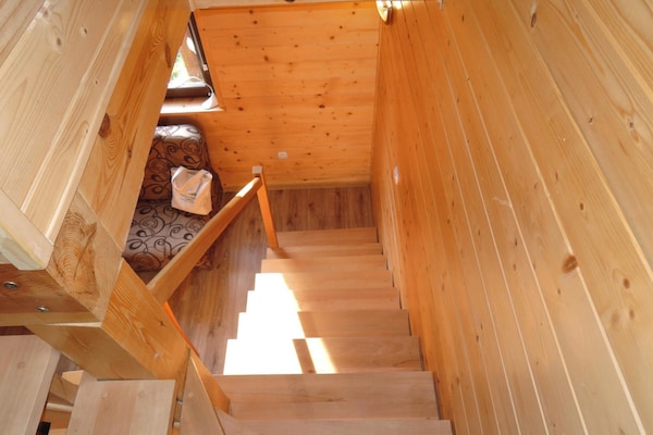 Foto van Rijtjeshuis in Rewal bij Zandstrand - Vakantiehuis in Rewal - stairs