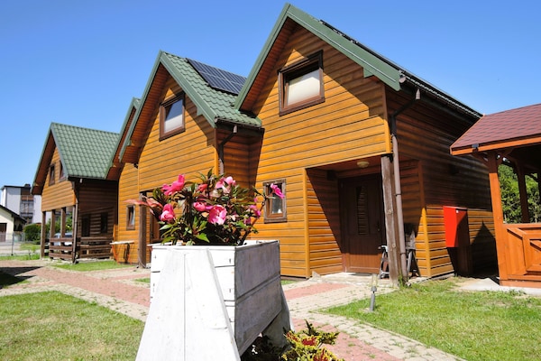 Foto van Rijtjeshuis in Rewal bij Zandstrand - Vakantiehuis in Rewal - ExteriorSummer