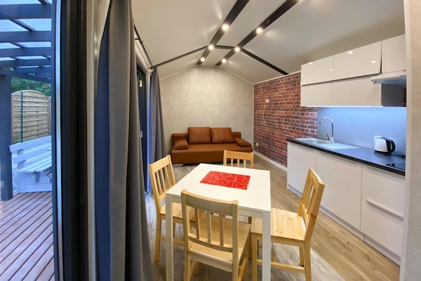 Foto van Bungalow in Dziwnów bij Oostzee Promenade - Vakantiehuis in Dziwnow - DiningRoom