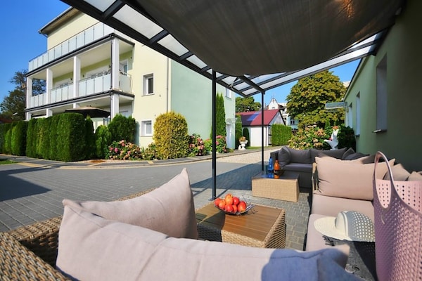 Foto van Appartement met balkon vlakbij het strand - Vakantiehuis in Ustronie Morskie - AreaSummer5KM