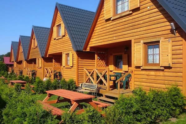 Foto van Vakantiehuis in Jarosławiec bij Strand & Klif - Vakantiehuis in Jaroslawiec - ExteriorSummer