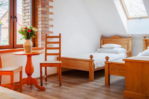 Foto van Comfortabel vakantiehuis op het platteland - Vakantiehuis in Wierzchowo - BedRoom