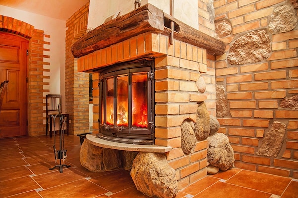 Foto van Comfortabel vakantiehuis op het platteland - Vakantiehuis in Wierzchowo - LivingRoom