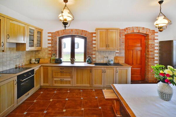 Foto van Comfortabel vakantiehuis op het platteland - Vakantiehuis in Wierzchowo - Kitchen